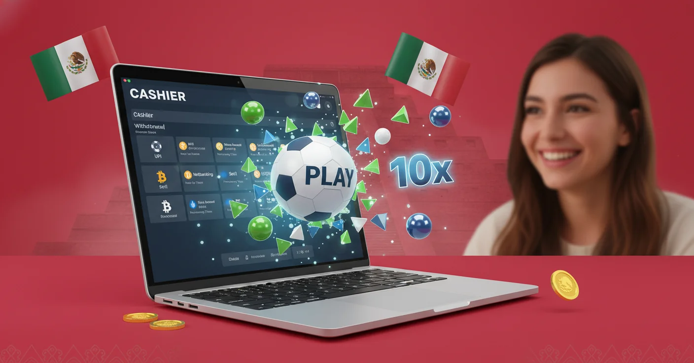 Pantalla de caja con métodos de pago disponibles para retiros de Plinko: tarjetas, e-wallets y criptomonedas